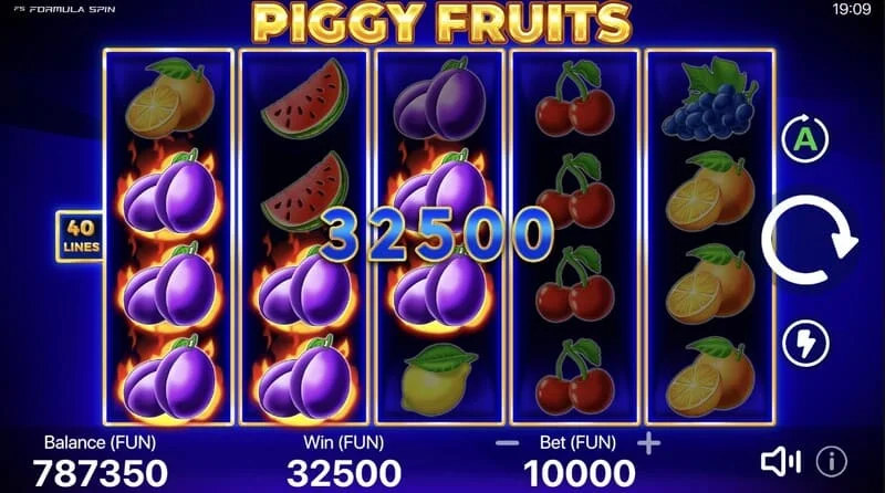 Piggy Fruits – συνδυασμός κουμπαράδων και συμβόλων φρούτων